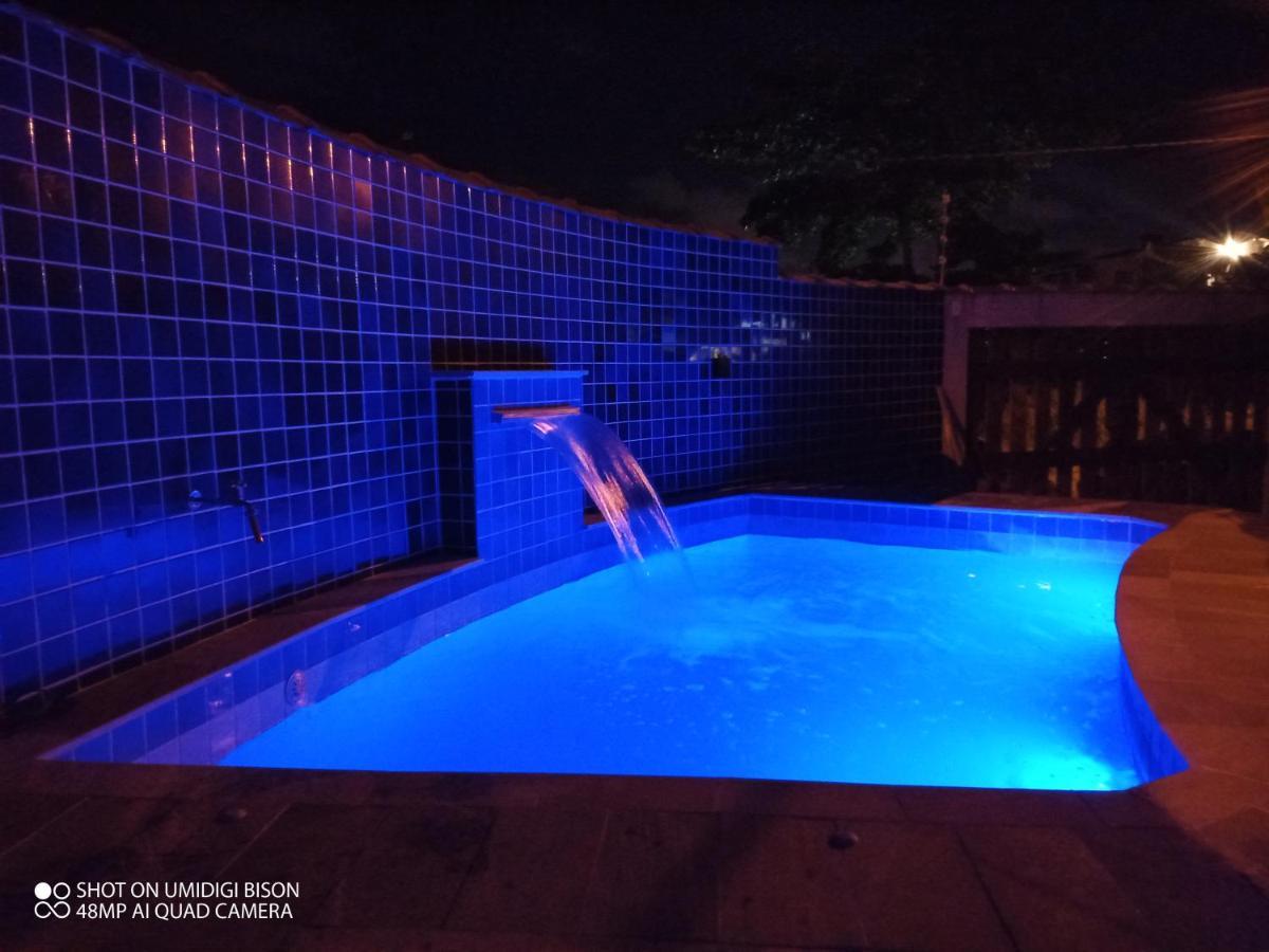 Casa com piscina , churrasqueira, Wi-Fi, em rua de Areia à 1km da praia, bairro sussegado, proíbido uso de som extremamente alto ideal para descansar Itanhaém Exterior foto